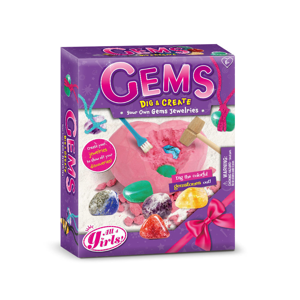 Gemstone Dig Kit Toys For Kids