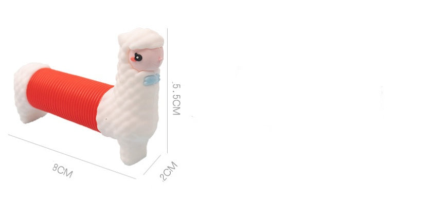 3D PopTube Silicone Alpaca Push It Bubble Balls