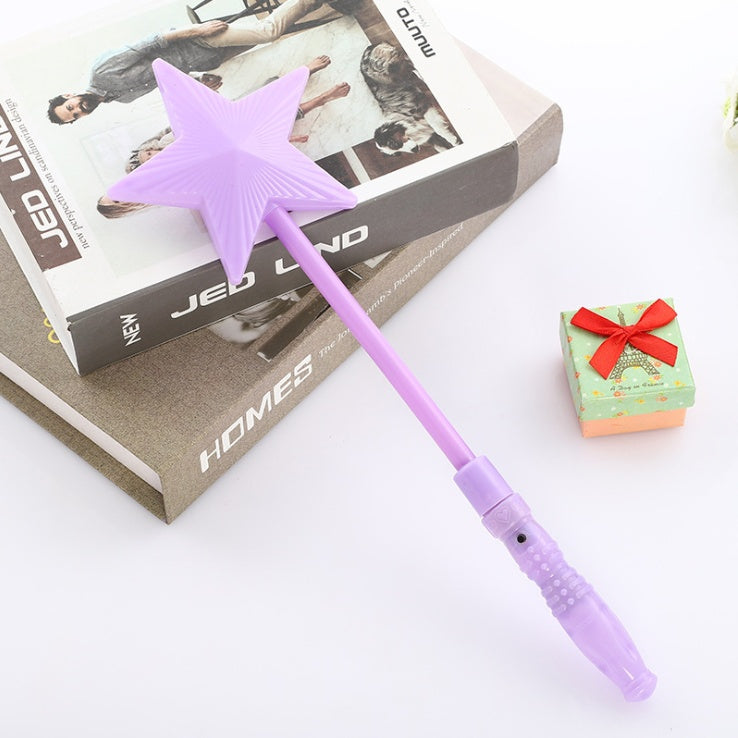 Children Illuminated Toys Five-pointed Star Stick Stars Magic Bar Kids Girl Fairy Star Rod Toy Gifts -17 AN88