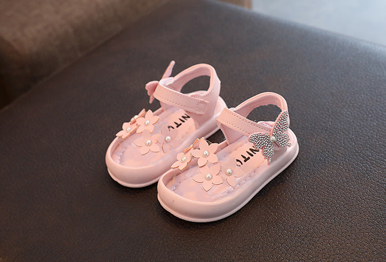 Little Kids' Princess Shoes Non-slip Soft-soled Baby Shoes