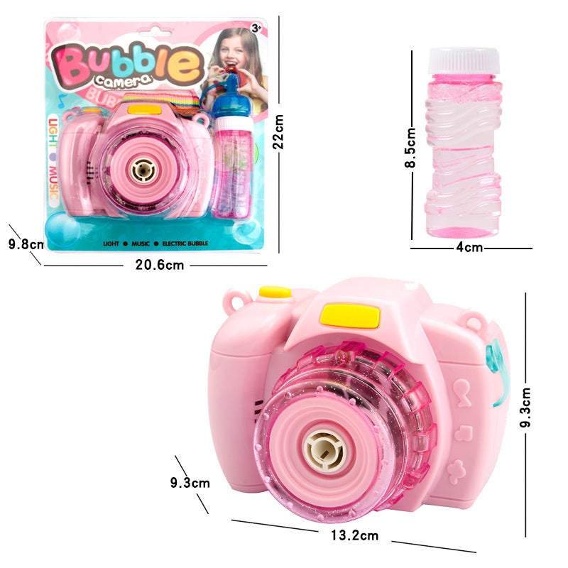 Camera Bubble Blowing Toys