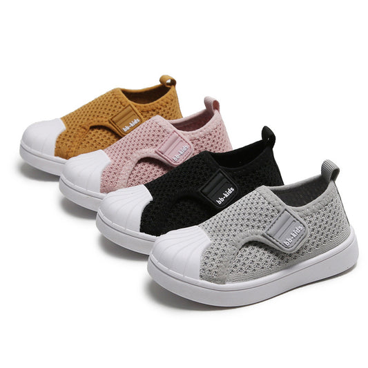 Girls Boys Casual Shoes Spring Infant Toddler Shoes Comfortable Non-slip Soft Bottom Children Sneakers Baby Kids Shoes